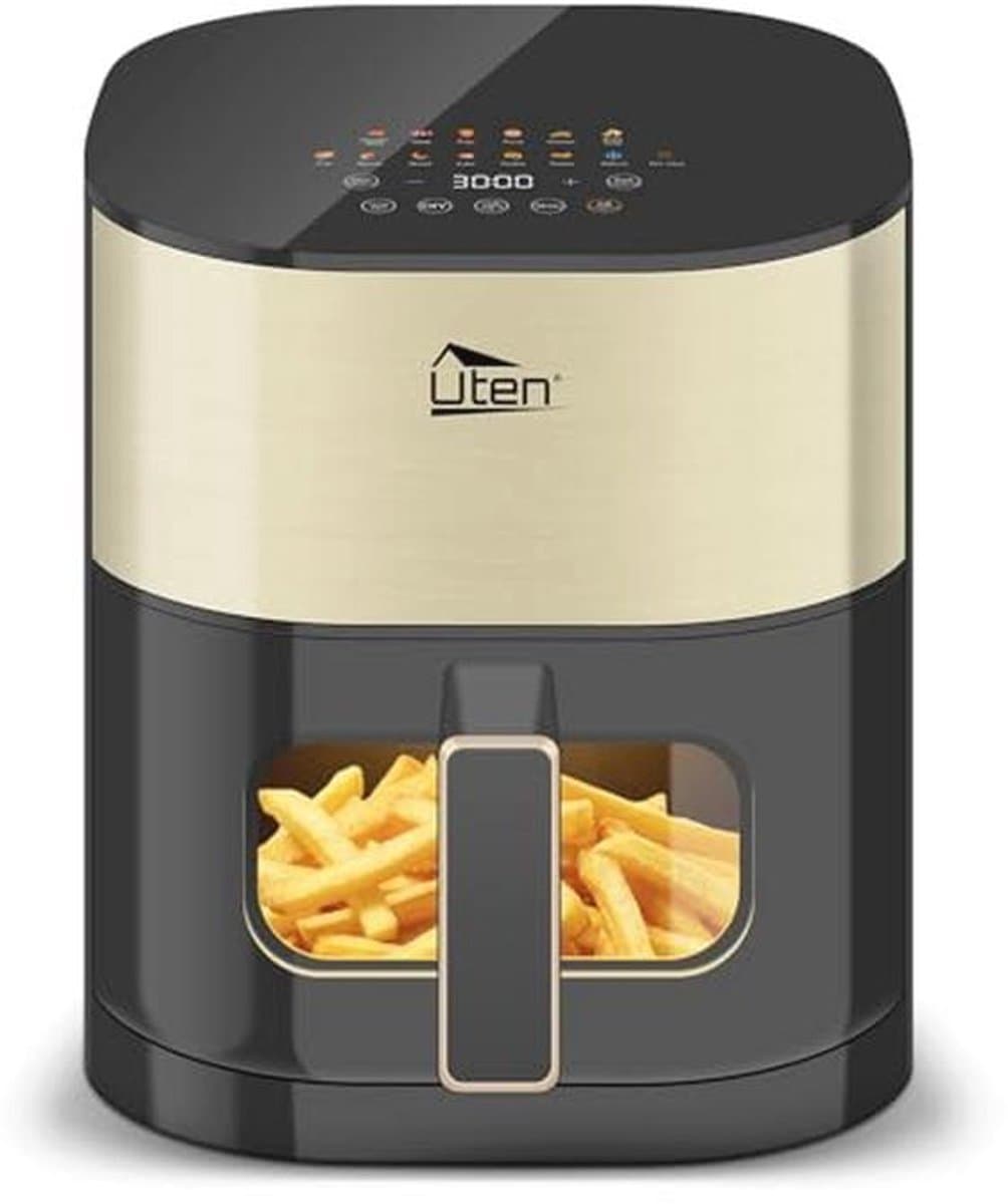Grote heteluchtfriteuse 5,5 liter met led-touchscreen, 2000 W — afbeelding 1