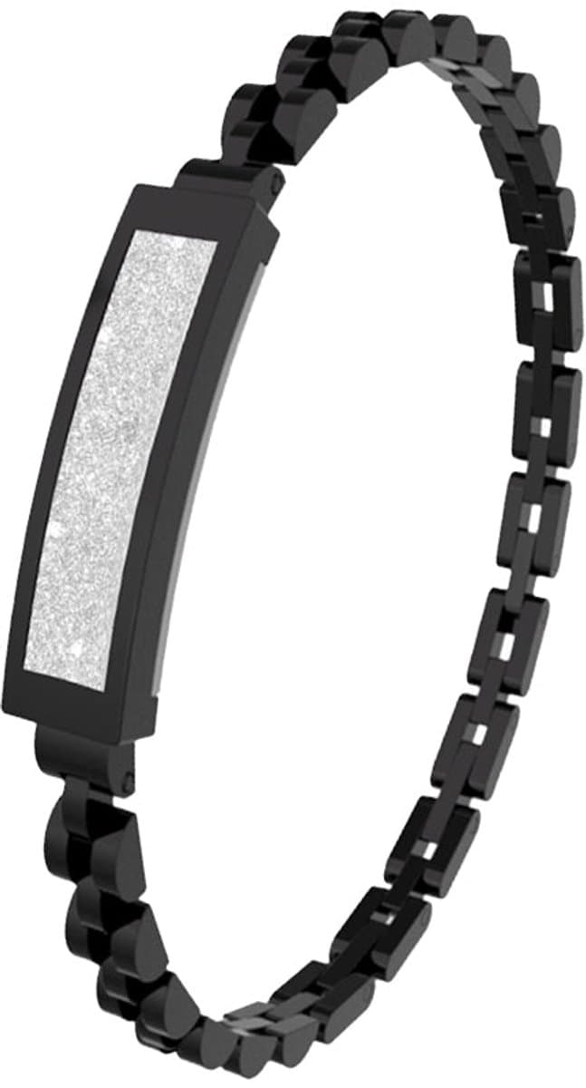 NOLATR Smart Bracelet LIORA – Slimme Sieraad met Hartslagmeter, Stappenteller & Slaaptracker – Zonder Abonnement - Zwart — afbeelding 1