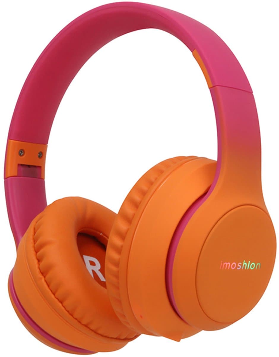 imoshion Kinder Koptelefoon LED - Bluetooth en Decibelbegrenzer - Draadloze Koptelefoon Kinderen — afbeelding 1