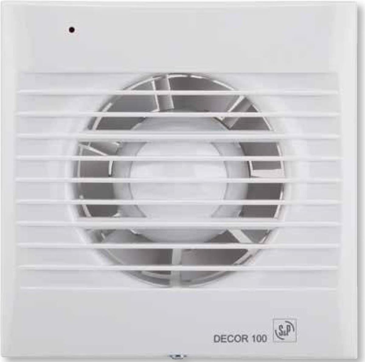 Soler & Palau Decor 100CZ Ø 100mm - Badkamerventilator — afbeelding 1