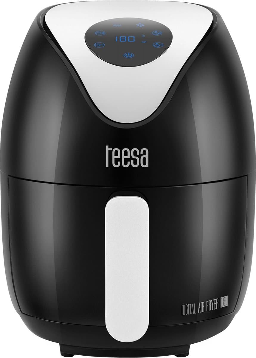 Teesa TSA8053 - Digitale airfryer, 1,8 liter, zwart — afbeelding 1