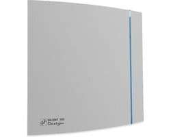 Soler & Palau Silent badkamerventilator - Design - 100cz - zilver