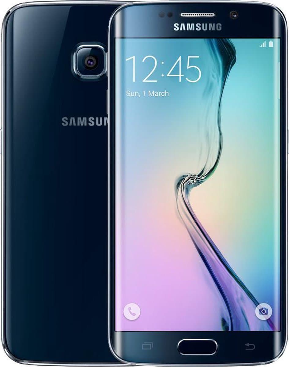 Samsung SM-G925FZKAPHN, MOBILE,SM-G925F,BLACK,PHN — afbeelding 1