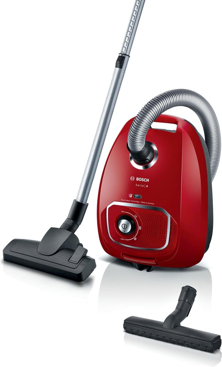 Bosch BGLS4X380 Serie 4 - Stofzuiger met zak - Rood — afbeelding 1