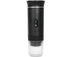 Draagbare Koffiemachine - 2026 model - Draagbare Elektrische Espressomachine - Zwart - Koffiezet apparaat voor Onderweg - Capsules & Gemalen Koffie - Portable Espresso Machine - Cadeauset - koffiemaatje - Reis & Camping Koffiezetapparaat