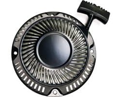 Trekstarter Grasmaaier - Reversestarter Touwstarter - Motor Starten - Robuuste Metalen Uitvoering - 19x18x5 cm - Zwart