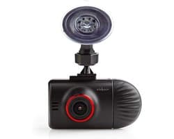 Dash Cam - Autocamera recorder - Veiligheid onderweg - Dubbele camera - 1440P - Rood/zwart