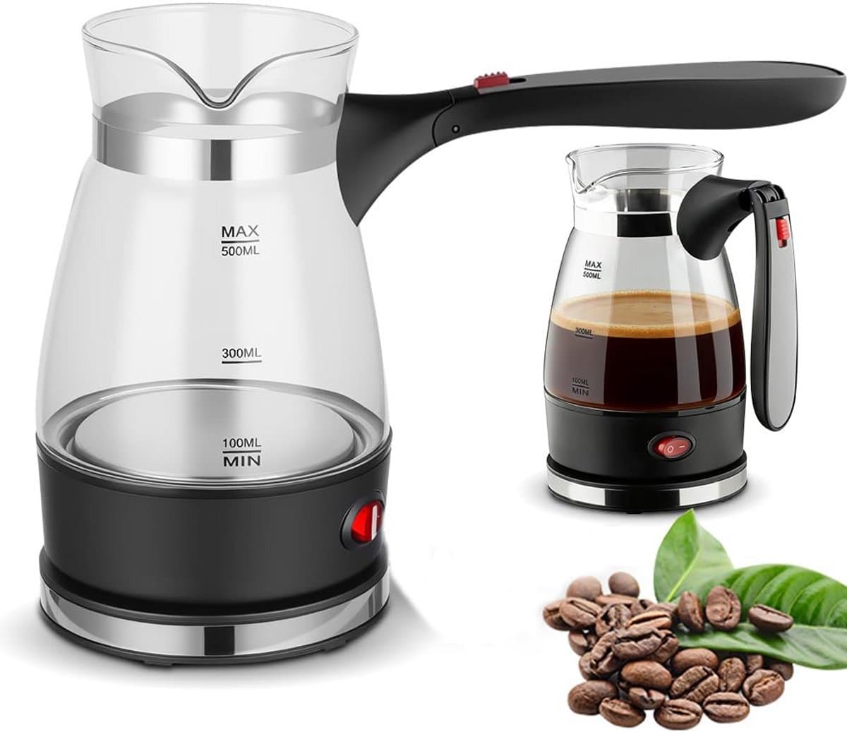 Turkse Koffiezetapparaat - Turkse Koffiekan - Espressomachine - Koffiezetapparaat 500 ml - Voor Turkse Koffie, Espresso en Thee — afbeelding 1