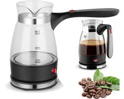 Turkse Koffiezetapparaat - Turkse Koffiekan - Espressomachine - Koffiezetapparaat 500 ml - Voor Turkse Koffie, Espresso en Thee