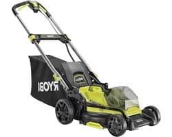 Accu Grasmaaier - Tuinmaaier - Gazon Onderhoud - Borstelloze Motor - 40 cm Snijdbreedte - Grijs
