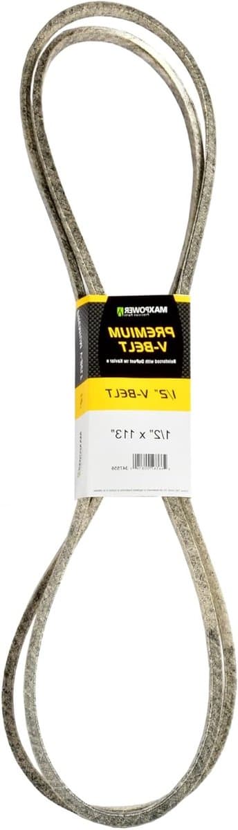 Aandrijfriem - V-snaar - Grasmaaier Onderhoud - Kevlar Versterkt - 1/2" x 113" - Zwart — afbeelding 1