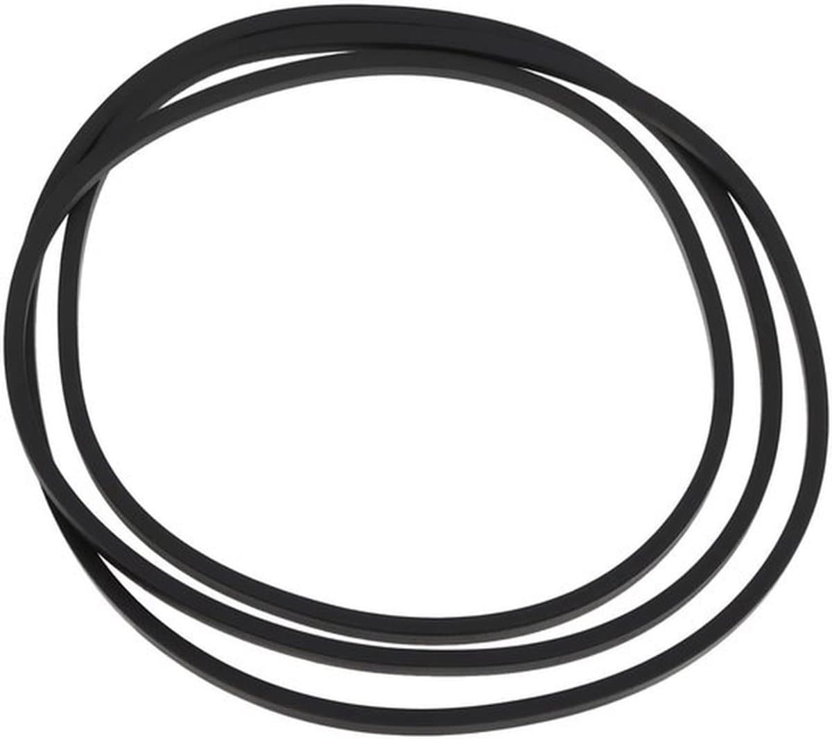 V-riem 122x1/2" - compatibel met i1046/LT 1045/LT 1046 - schokbestendig - bordaandrijfsysteem - motorvermogen overbrengen - soepel maaien - Grasmaaier Riem — afbeelding 1
