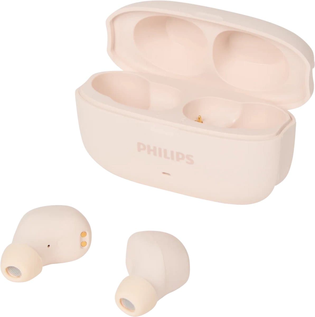PHILIPS T1500 Noise Cancelling True Wireless In-Ear Bluetooth Oortjes/Earbuds (Beige) — afbeelding 1