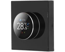 Omgoods- Slimme Thermostaat Roterende Knop - TFT Scherm 1.32in - Spraakbediening - Kleurensfeer - Afstandsbediening - Vuurvast Materiaal