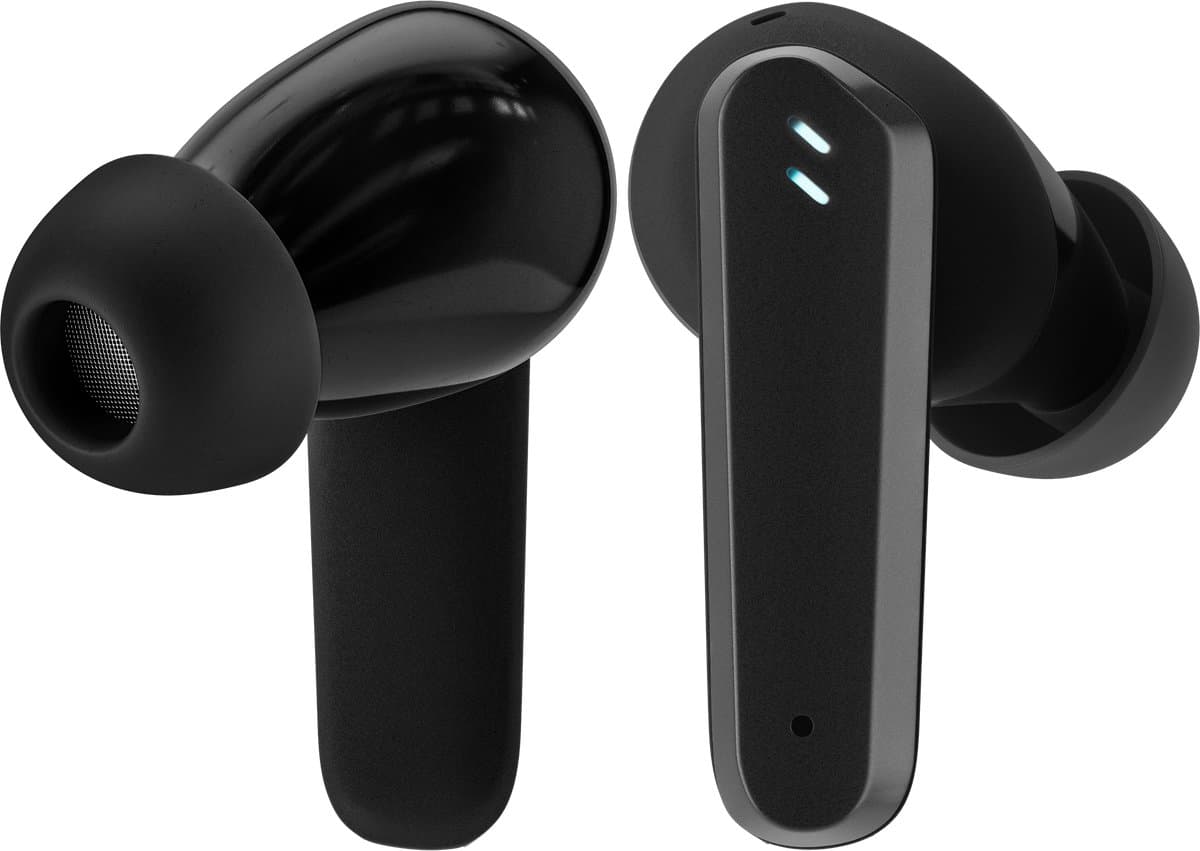 Phreeze TWS Pro 2 Hybrid ANC - Draadloze Oordopjes - Noise Cancelling - Bluetooth Oordopjes - In Ear - Earbuds - Uitstekende Geluidskwaliteit - Heldere Microfoon - Ergonomisch Pasvorm - Lange Batterijduur - Zwart — afbeelding 1