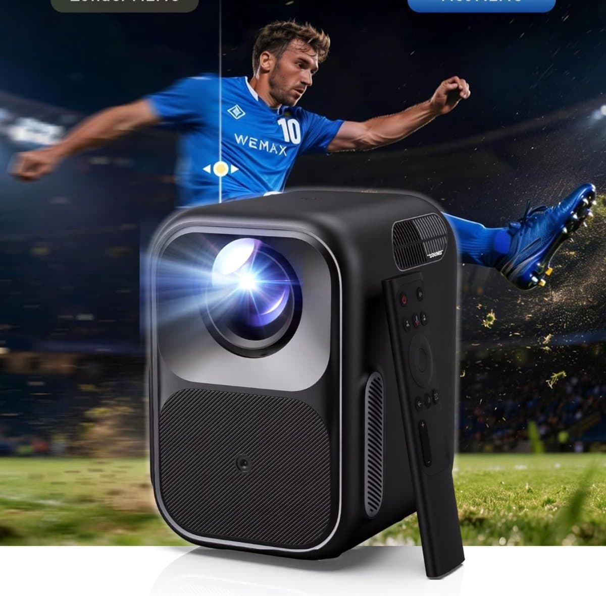 CRLYN® Mini Beamer - Mini Projector - Beamer Full HD — afbeelding 1
