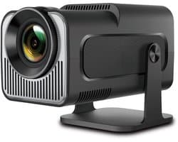Beamer Full HD 1080P - Android 11 Besturingssysteem - 300 ANSI Lumen - LCD - Zwart - Voor Thuisbioscoop En Gaming