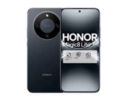HONOR Magic8 Lite Zwart - 5G Smartphone – 8GB 256GB - 7500mAh – 66W – 6,79" Simlockvrij
