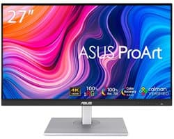 ASUS ProArt PA279CV computer monitor 68,6 cm (27") 3840 x 2160 Pixels 4K Ultra HD LED Zwart, Zilver