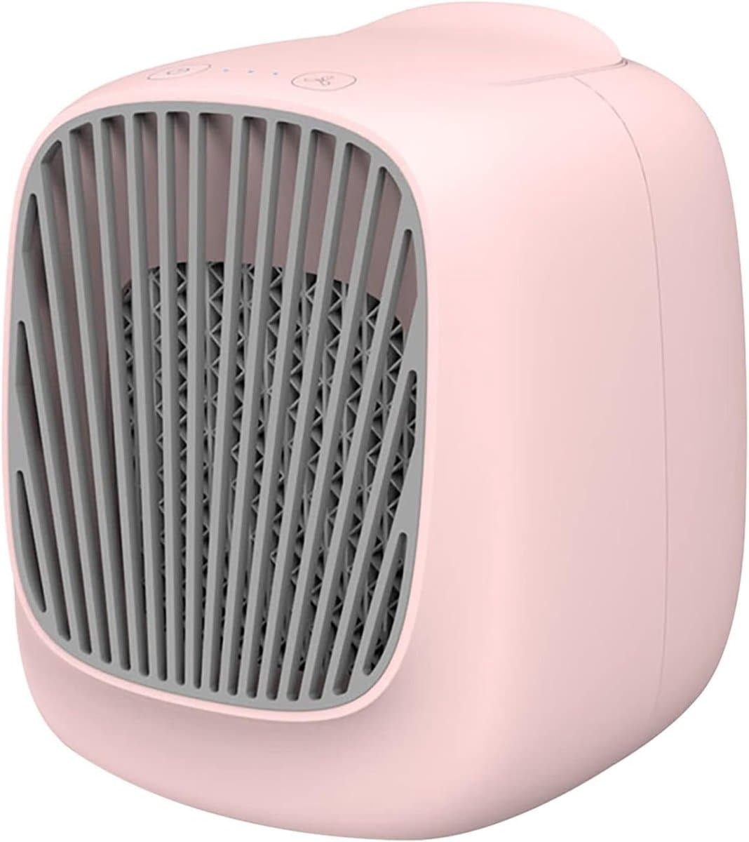 Draagbare Airconditioner - Mini Koeler - Desktop Koeling - Water Mist Luchtbevochtiger - Compact Ontwerp - Wit — afbeelding 1