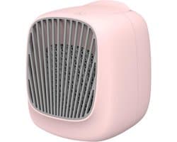Draagbare Airconditioner - Mini Koeler - Desktop Koeling - Water Mist Luchtbevochtiger - Compact Ontwerp - Wit