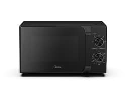 Midea MM20CF2EBK Solo Magnetron - 20L - 700 W - Ontdooifunctie - 5 vermogensstanden - Makkelijk reinigen - Zwart
