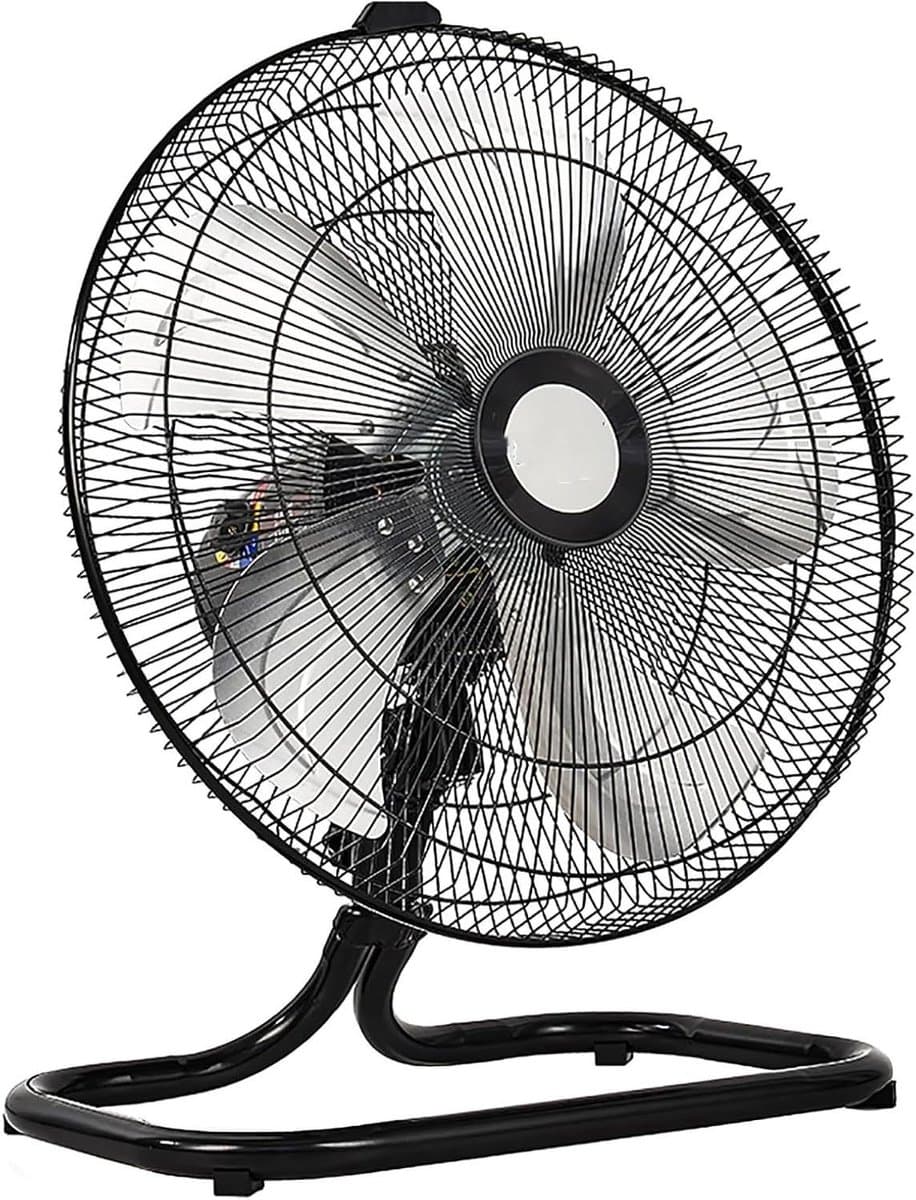 Hoge Snelheid Vloerventilator - Industriële Ventilator Commerciële Ventilator - Lucht Circuleren - Verstelbare Windrichting - 30 cm - Metaal — afbeelding 1