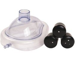 Universal Voice Mask – Stemtrainer met verstelbare weerstand voor zang en spraak – Maat M – Kinderen / kleinere gezichten
