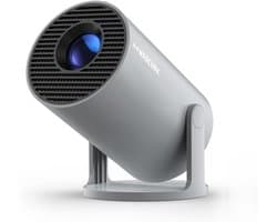 Thijox - Draagbare Mini-Beamer 4K/200 ANSI Projector met WiFi 6, Bluetooth 5.0, 130 Inch Scherm, Auto Keystone en Android 11.0 voor Thuisbioscoop, Fee