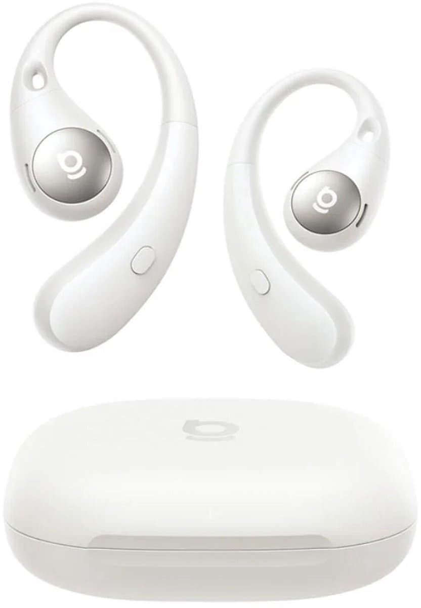 Baseus Open-Ear Draadloze Sport Oordopjes - Eli Sport 2 True Wireless Earbuds - Zweetbestendig - IP57-Waterdicht - Touch Control - Oortjes voor Hardlopen, Sporten, Fietsen - Hi Res - Wit — afbeelding 1
