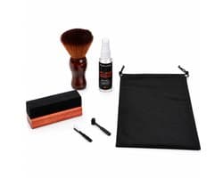 LunaLuxa - Schoonmaakset voor platen - 6 delig - antistatisch - vinyl cleaning kit - vinyl borstel - lp schoonmaakset - platenreiniger - platenborstel
