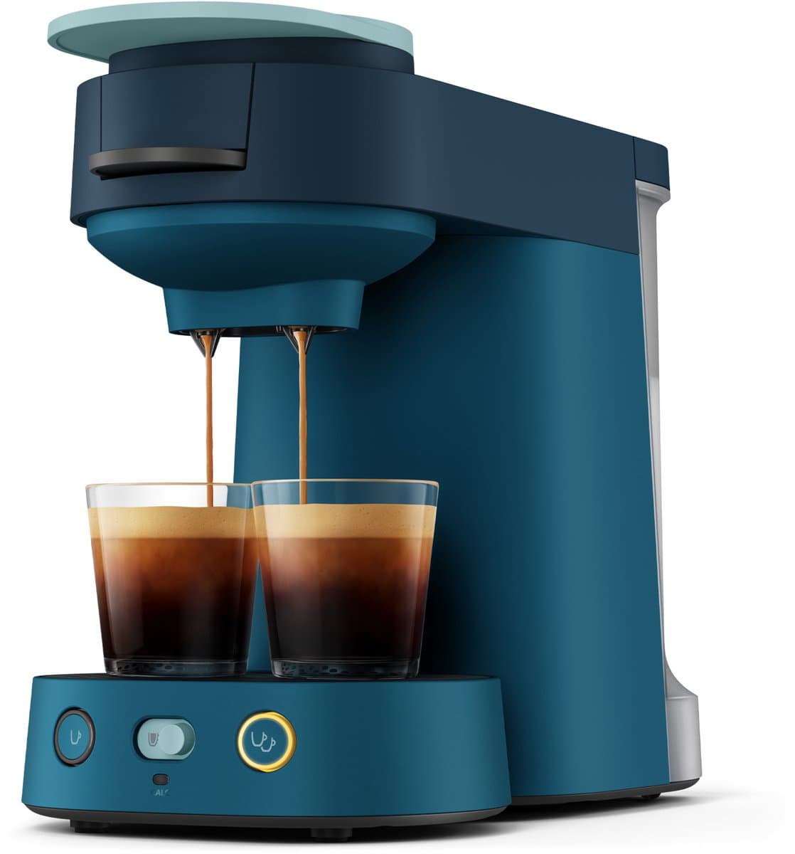 Philips Senseo Vibe Koffiepadmachine CSA225/00 - Compact - Keuze uit 1 of 2 Kopjes - Instelbare Intensiteit - Automatische Uitschakeling - Blauw — afbeelding 1
