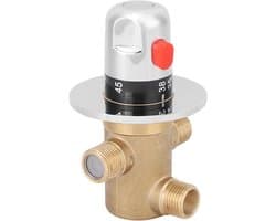 Thermostat Kraan - Douche Mixer - Veilig Douchen - Stabiele Temperatuurregeling - 15 x 10 x 10 cm - Chroom