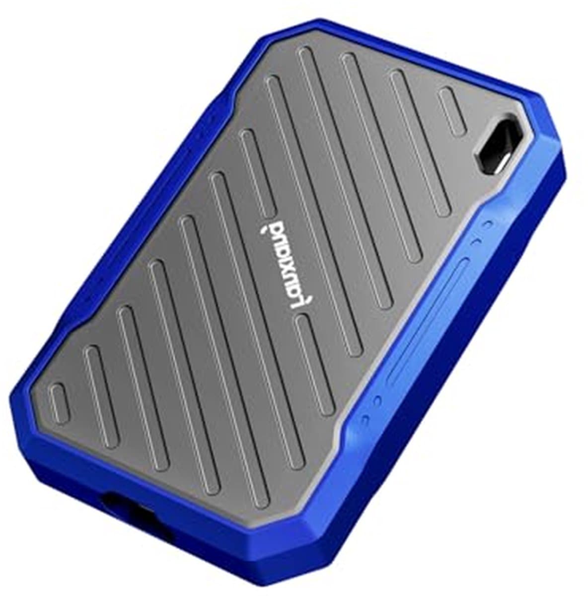 Externe SSD - Draagbare Solid State Drive - Snelle Data Overdracht - IP68 Waterdicht Stofbestendig - 2TB - Grijs — afbeelding 1