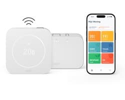tado° Draadloze Slimme Thermostaat X (2e gen.) Starterskit - OpenTherm & Relay - Matter, Google Home, Alexa & Apple Home - Wit