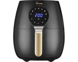 Luchtfriteuse - Airfryer Maxi - Gezond Koken - Rapid Air Technologie - 5 Liter - Zwart Rood