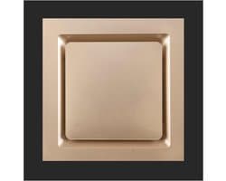 Plafond Ventilator - Afzuigventilator Keuken - Luchtcirculatie Verbeteren - Stille Werking - 40W - Goud