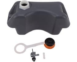 Dailygoods- Grasmaaierreservoir Kunststof - Brandstoftank - Brandstofcontainer - Duurzaam - Hoge Hardheid - Bevestigingsgat 27 cm