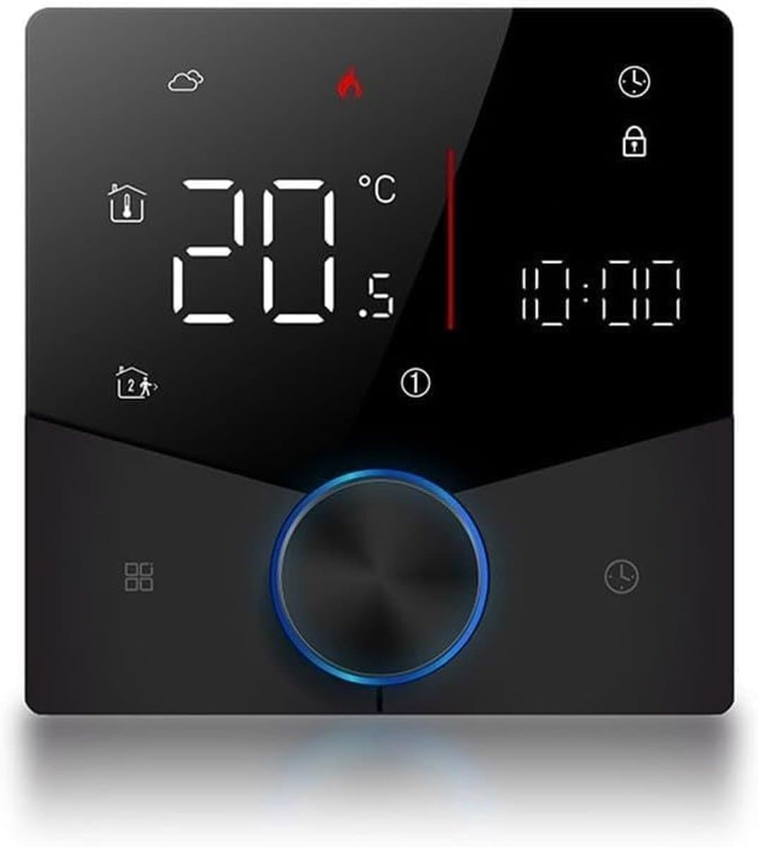 Slimme Thermostaat - Vloerverwarming Controller - Energie Besparen - App Afstandsbediening - Digitaal - Wit — afbeelding 1