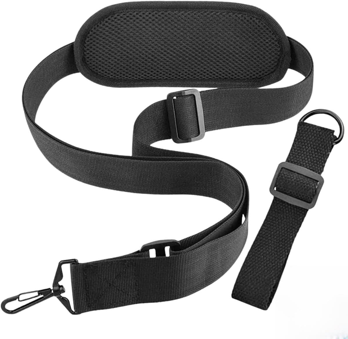 Gras trimmer draagband - Schouderharnas Bosmaaier - Tuinonderhoud - Ergonomisch Ontwerp - 55-100 cm - Zwart — afbeelding 1