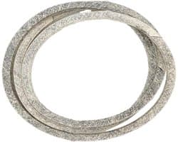 Aandrijfriem Grasmaaier - Vervangingsriem Rubber - Gazon Onderhoud - Exacte Pasvorm - 38 inch Dek - Wit