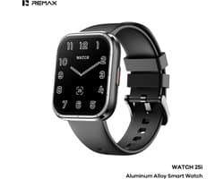 Remax WATCH25i - Smartwatch - Aluminium behuizing - Zwart