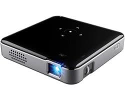 SnelShoppen - Mini Videoprojector 1080P HD DLP Projector, Draagbaar met 30.000 Uur Accuduur voor Thuis en Buiten, Ideaal voor Filmavonden, Feest, Camp