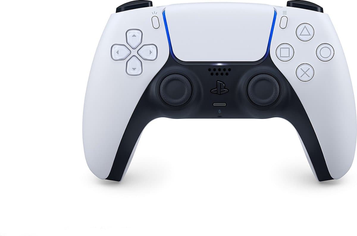 Sony Interactive Entertainment DualSense Zwart, Wit Bluetooth/USB Gamepad Analoog/digitaal PlayStation 5 — afbeelding 1