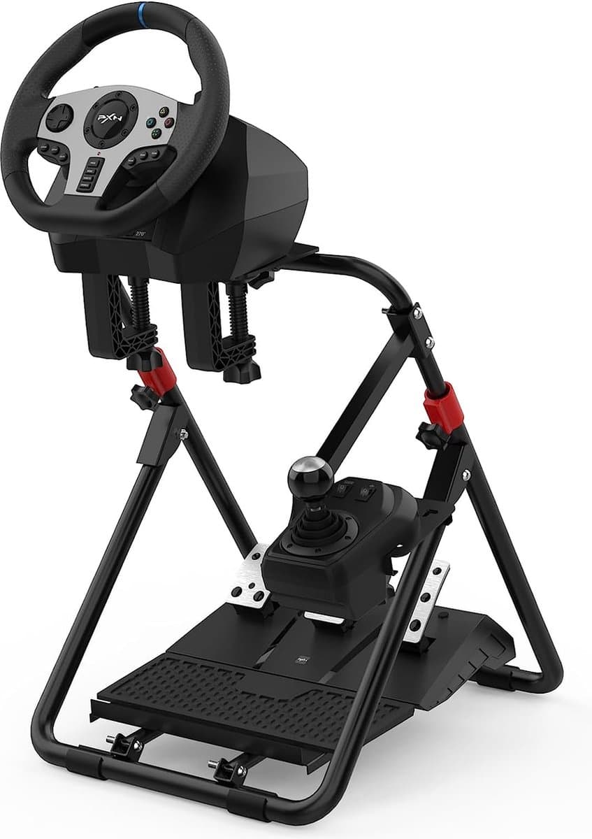 PXN - A9 - Wheel Stand - Racestuur standaard - Inklapbaar - Zwart - Geschikt voor - PXN - Logitech - Fanatec - Thrustmaster - In Hoogte Verstelbaar — afbeelding 1