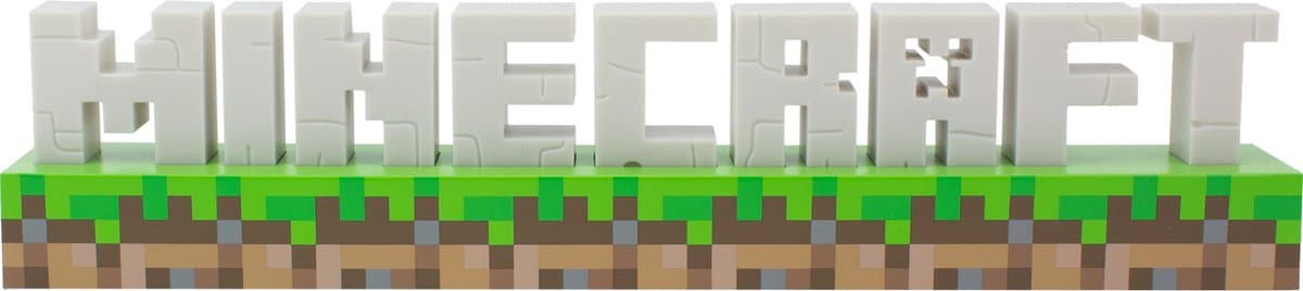 Paladone - Minecraft Logo Lamp — afbeelding 1