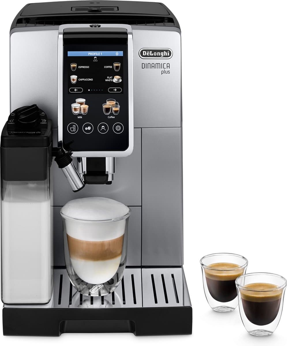 De'Longhi Dinamica Plus ECAM380.85.SB - Volautomatische espressomachines — afbeelding 1