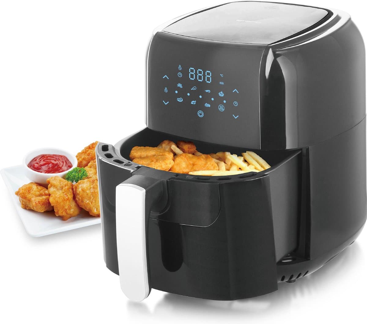 Emerio Smart fryer AF-123544 - 5.5 liter inhoud - 1400W — afbeelding 1