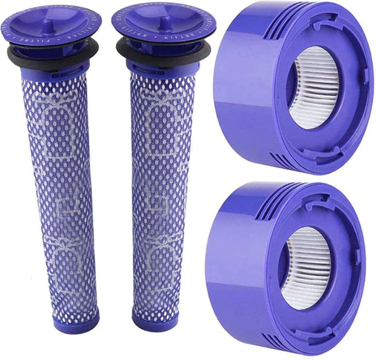 XL Set HEPA Pre- & Post Filter geschikt voor Dyson V7, V8 96747801 Accessoires Vervanging DC58, DC59, DC61, DC74 — afbeelding 1