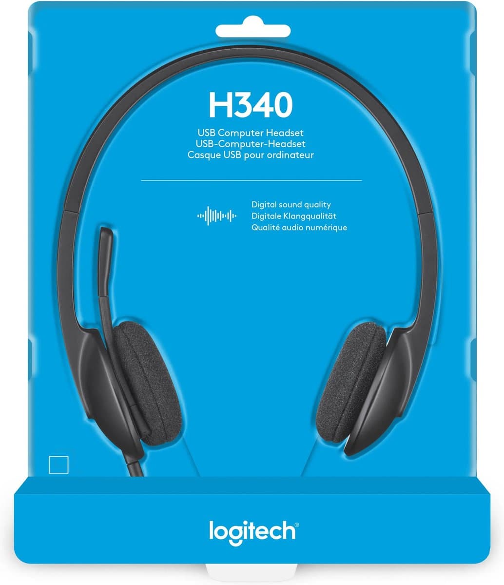Logitech Headset H340 Bedraad — afbeelding 1